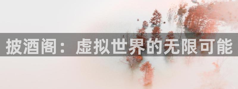 奇亿娱乐游戏：披酒阁：虚拟世界的无限可能